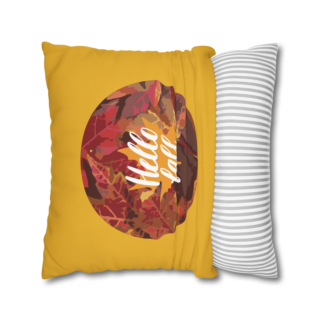 Hello Fall Leaves Pillowcase