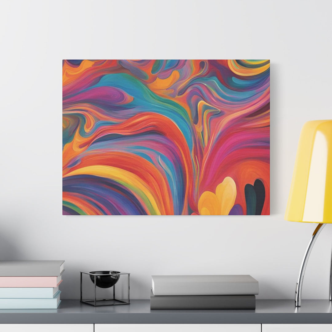 Bold Strokes Abstract Canvas