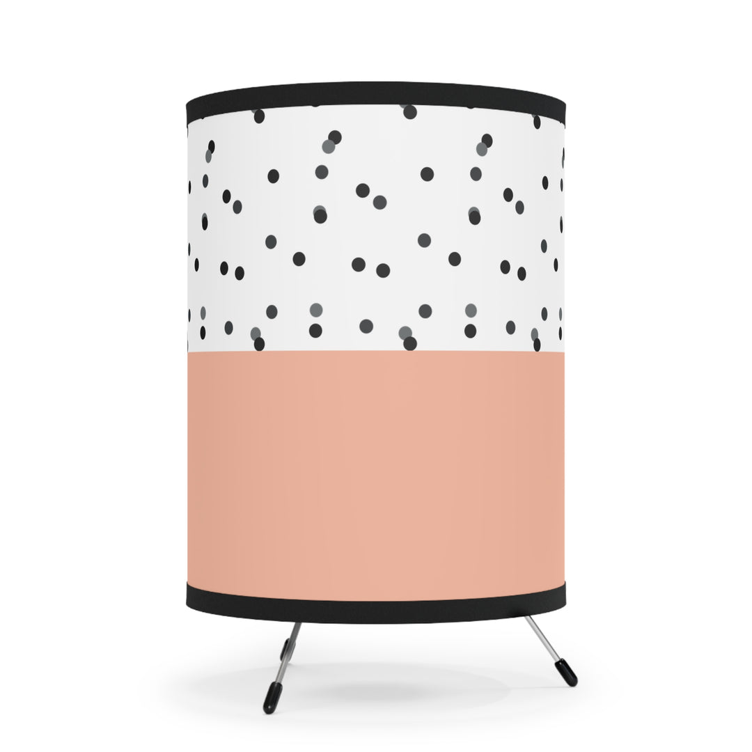 Polka Dot Tripod Lamp