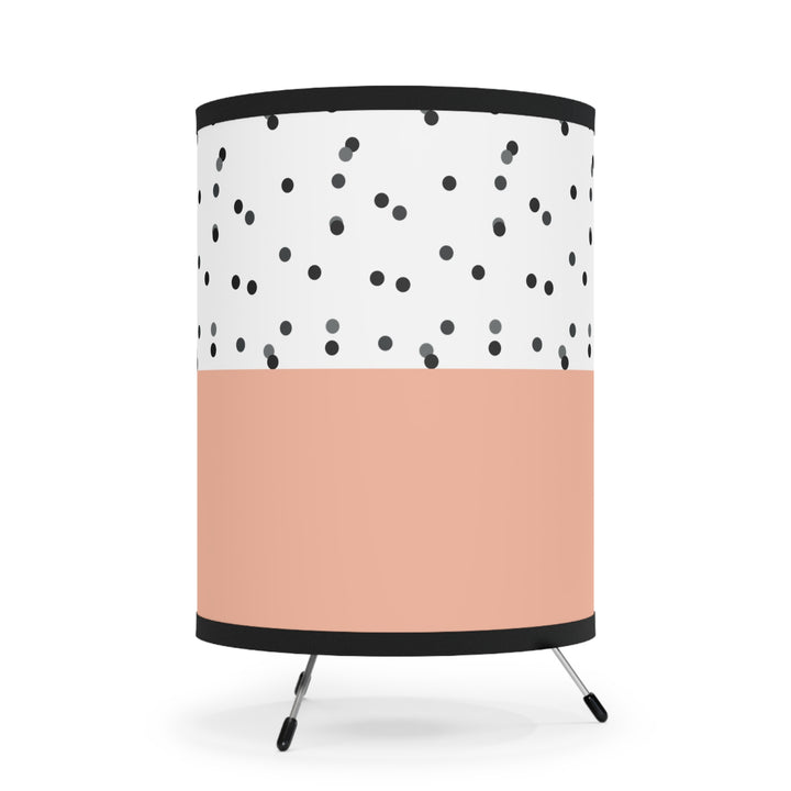 Polka Dot Tripod Lamp