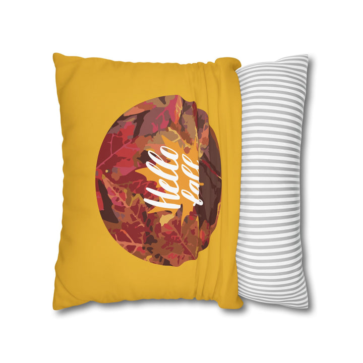 Hello Fall Leaves Pillowcase