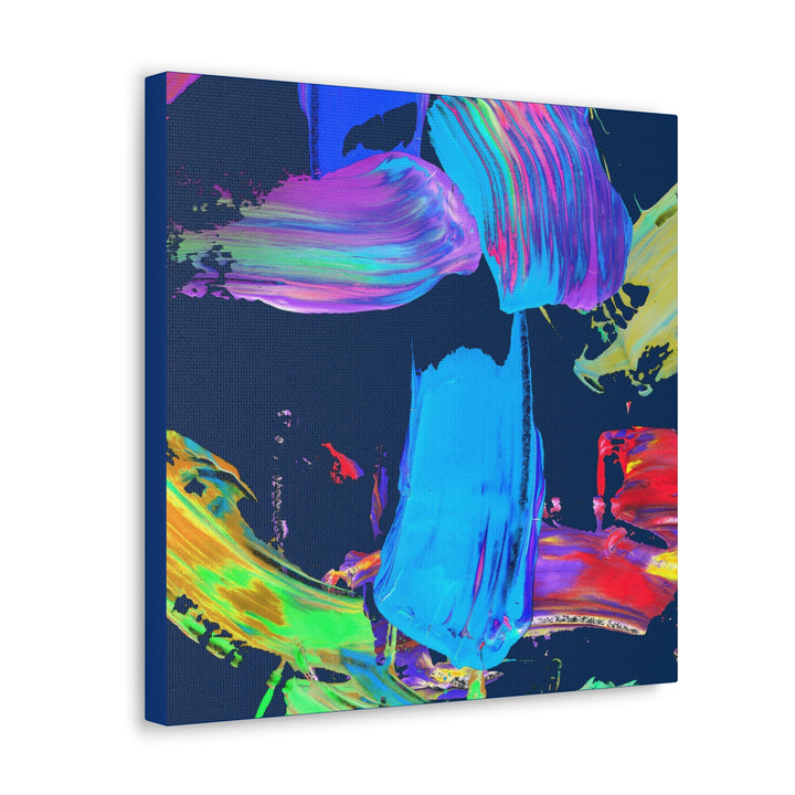 Vivid Brushstrokes Gallery Canvas