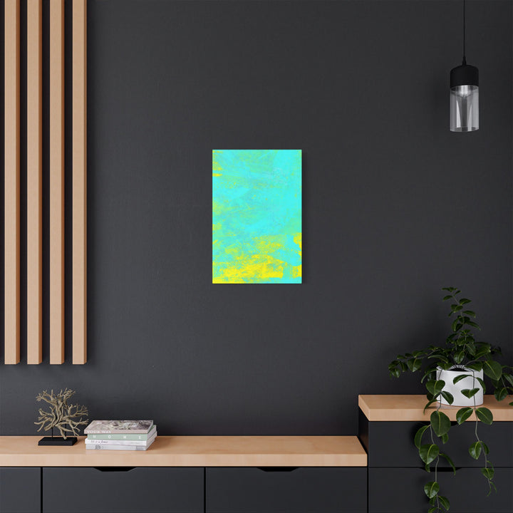 Vivid Abstract Satin Canvas Print