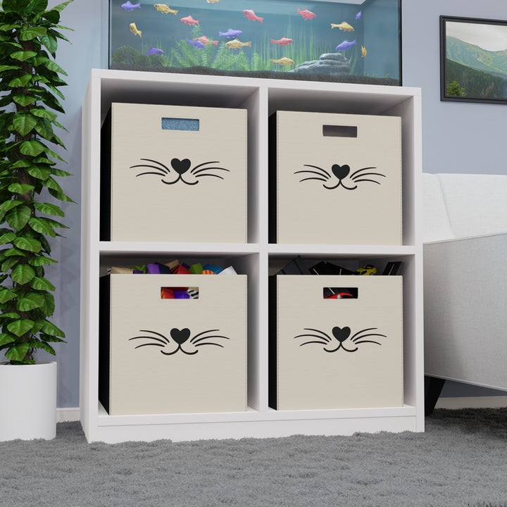 Whiskers & Paws Felt Storage Box