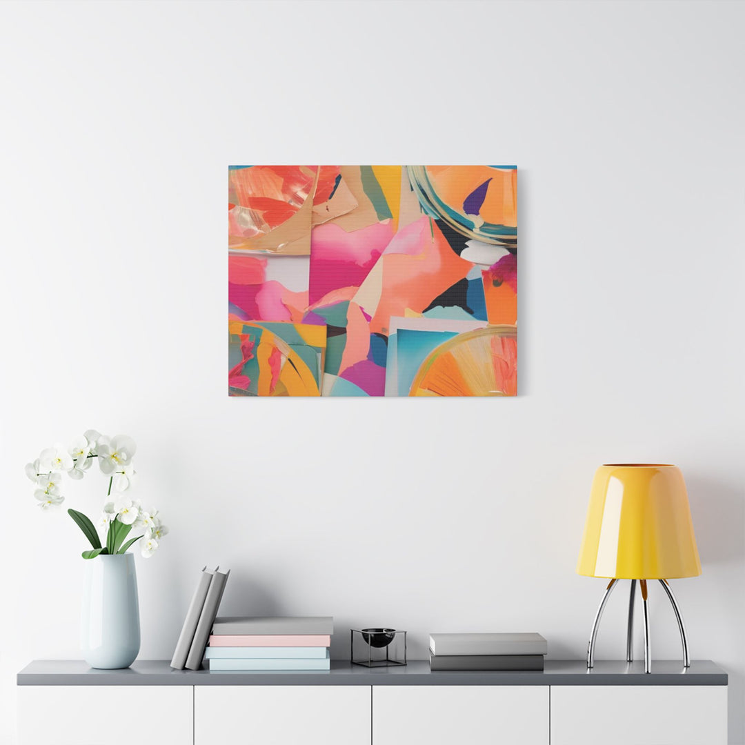 Vibrant Expression Satin Canvas