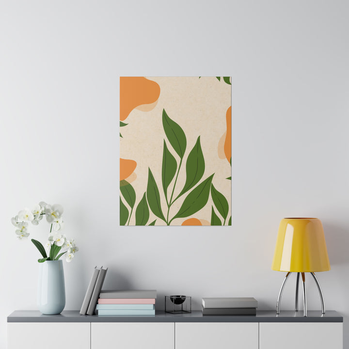 Botanical Bliss Matte Canvas