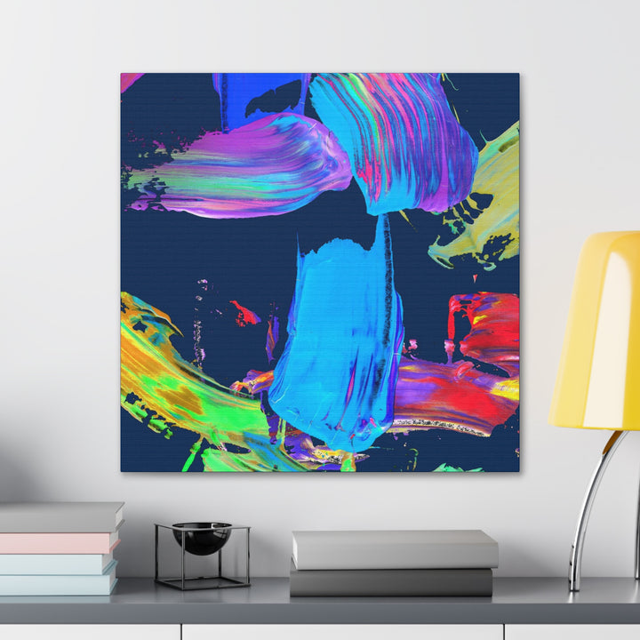 Vivid Brushstrokes Gallery Canvas