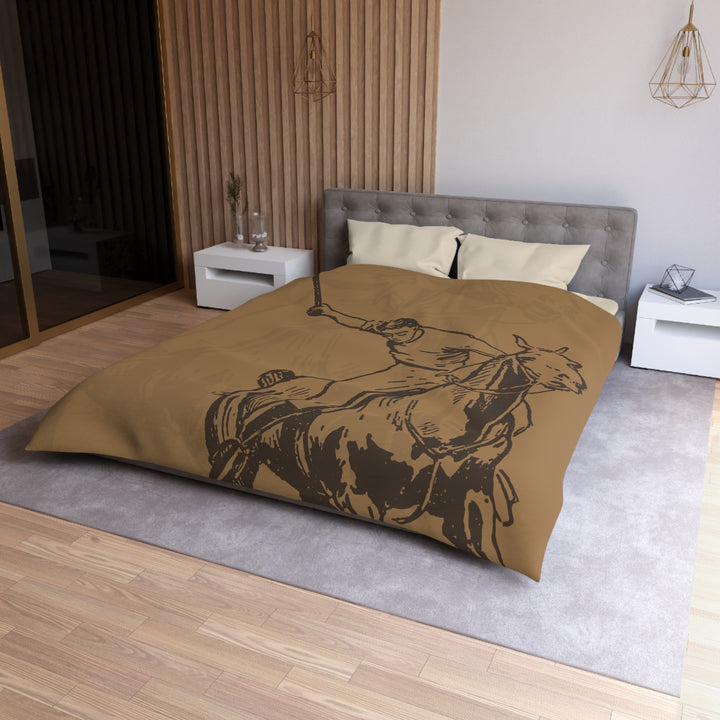 Polo Player - Microfiber Duvet Cover