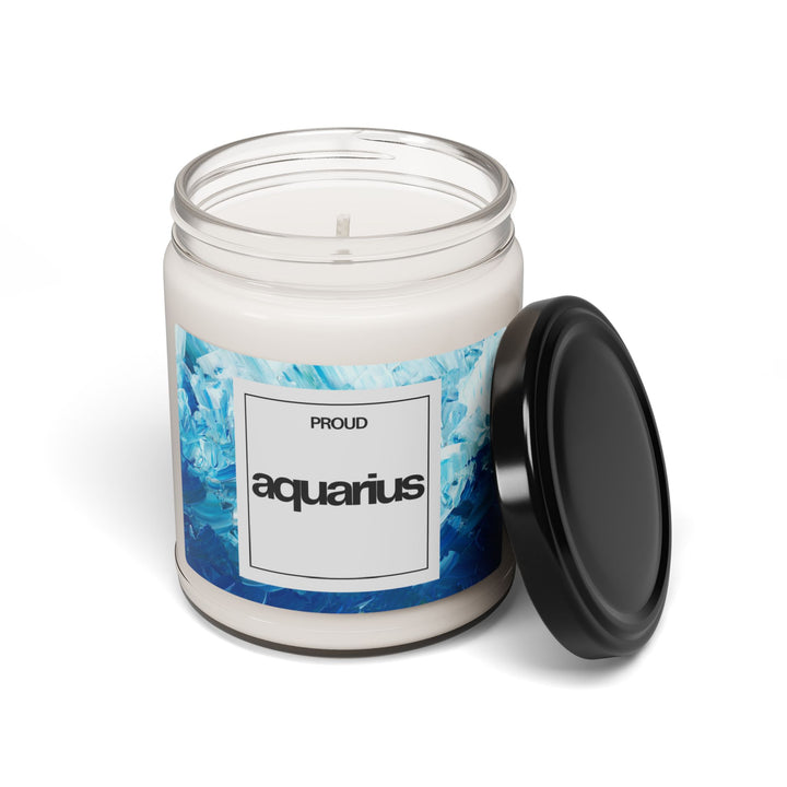 Zodiac Candle - Proud Aquarius