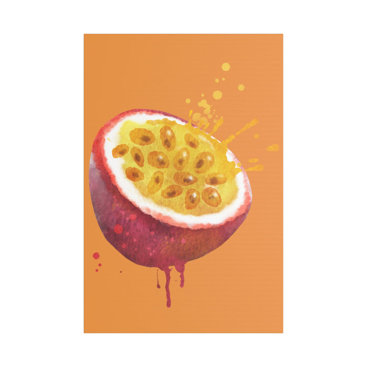 Passionfruit Pop Art Canvas