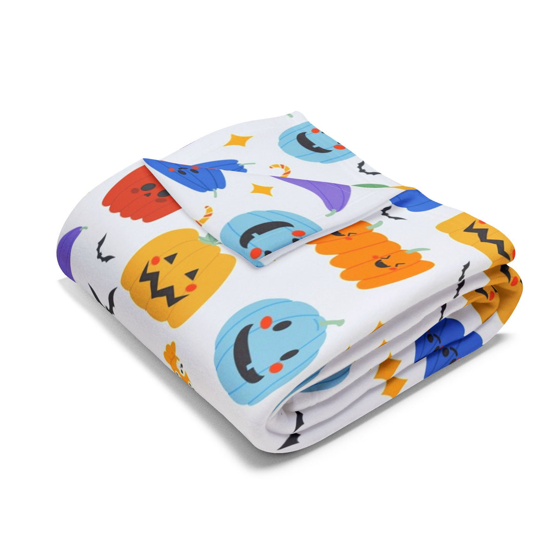 Playful Pumpkins “My Warm Blanket” Fleece Throw