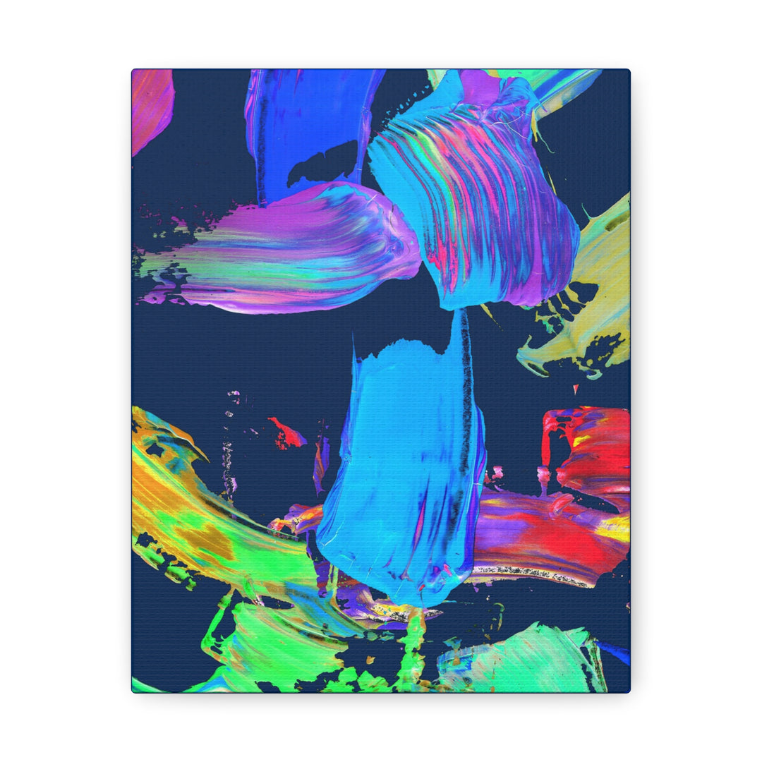 Vivid Brushstrokes Gallery Canvas