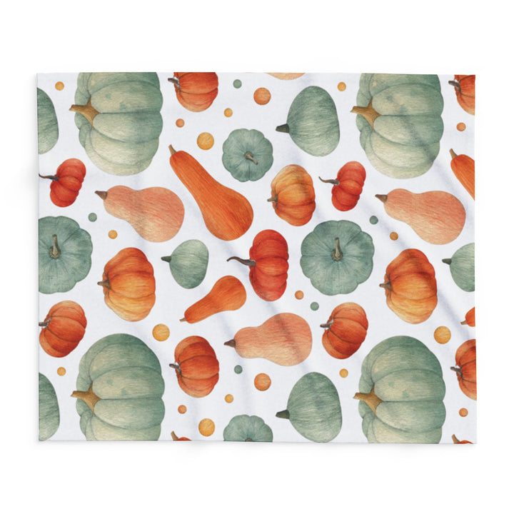 Harvest Pumpkins Fleece Blanket