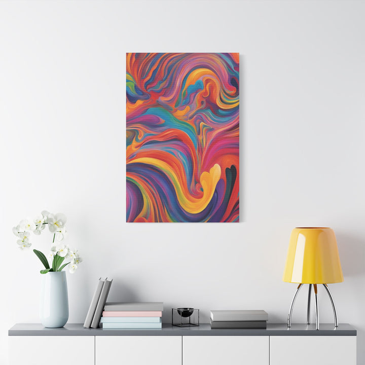 Bold Strokes Abstract Canvas