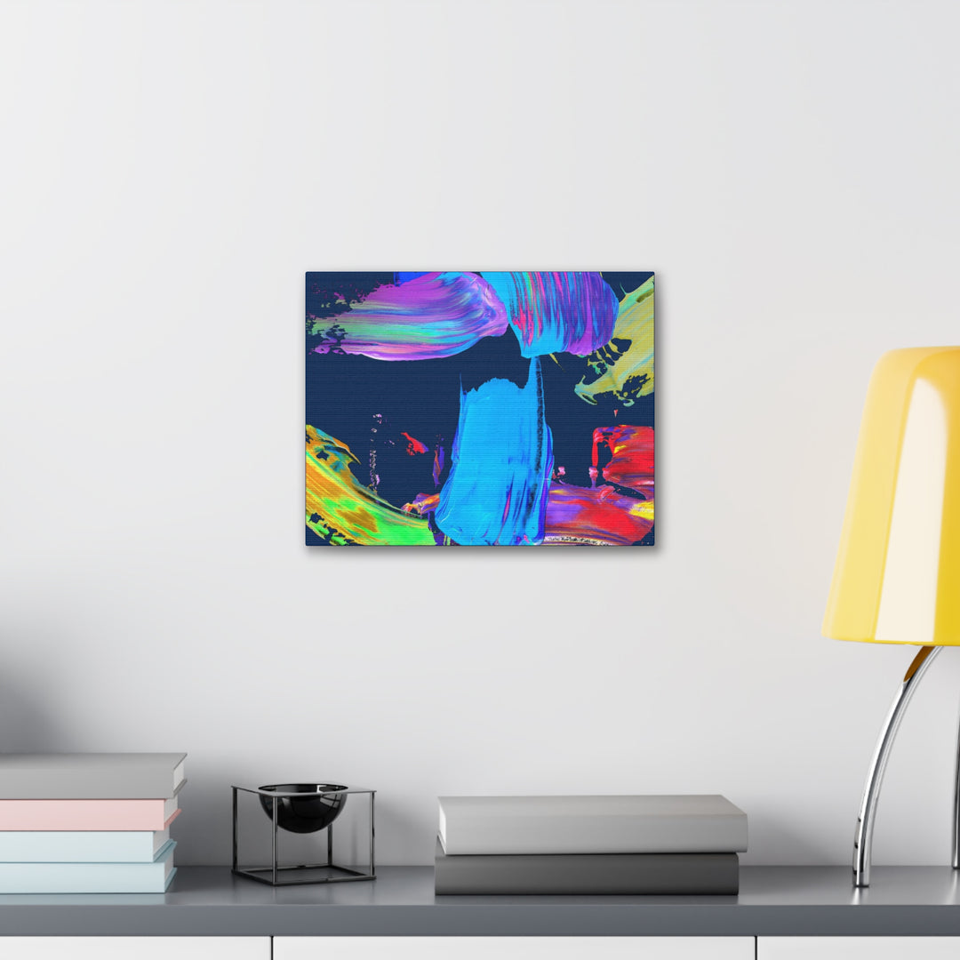 Vivid Brushstrokes Gallery Canvas