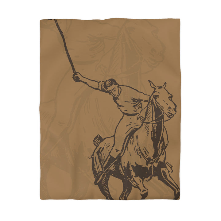 Polo Player - Microfiber Duvet Cover