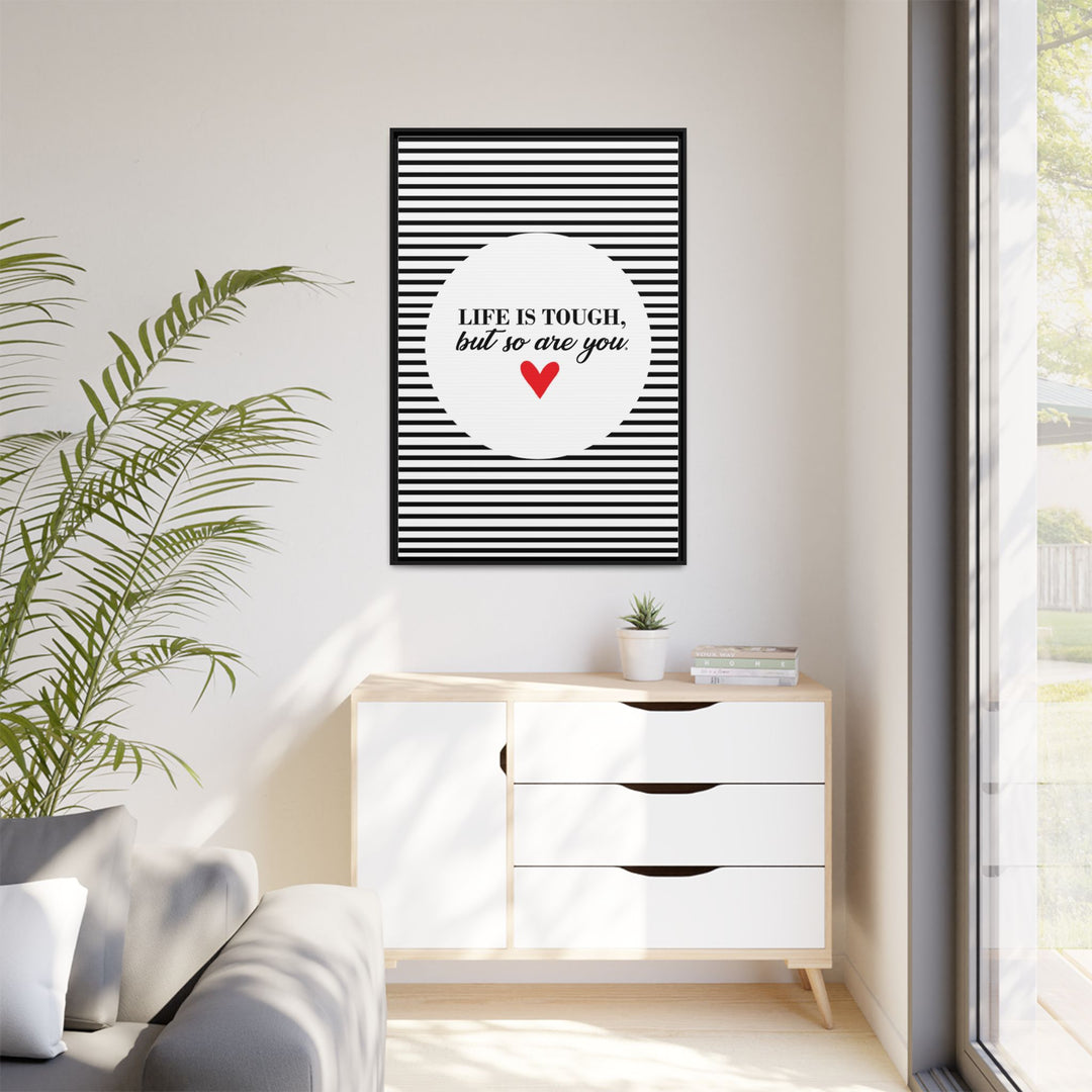 Matte Canvas Framed - Inspirational Art