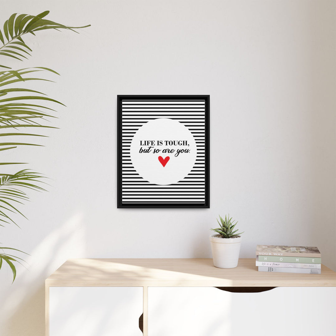 Matte Canvas Framed - Inspirational Art