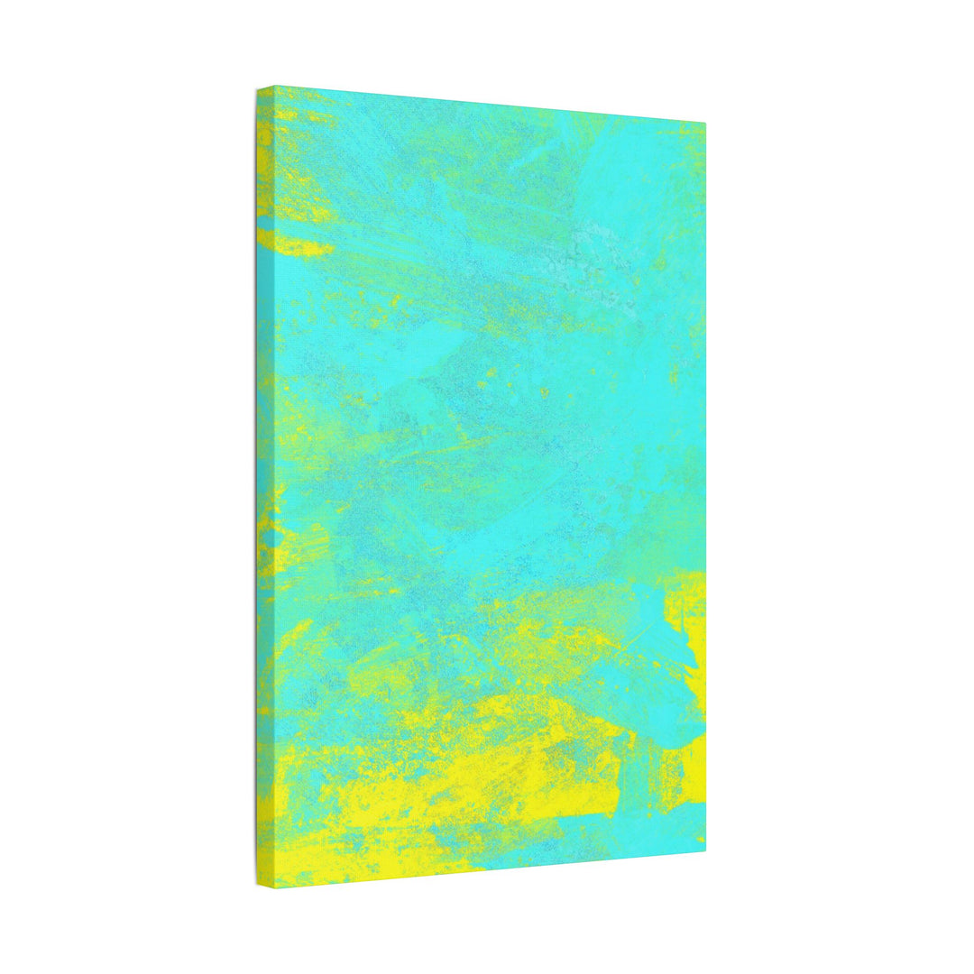 Vivid Abstract Satin Canvas Print