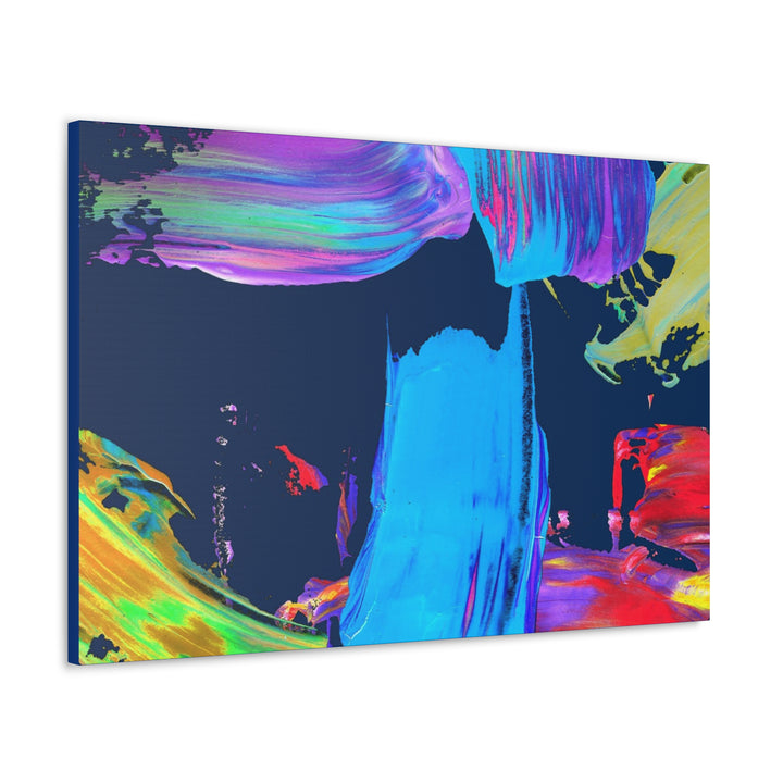 Vivid Brushstrokes Gallery Canvas