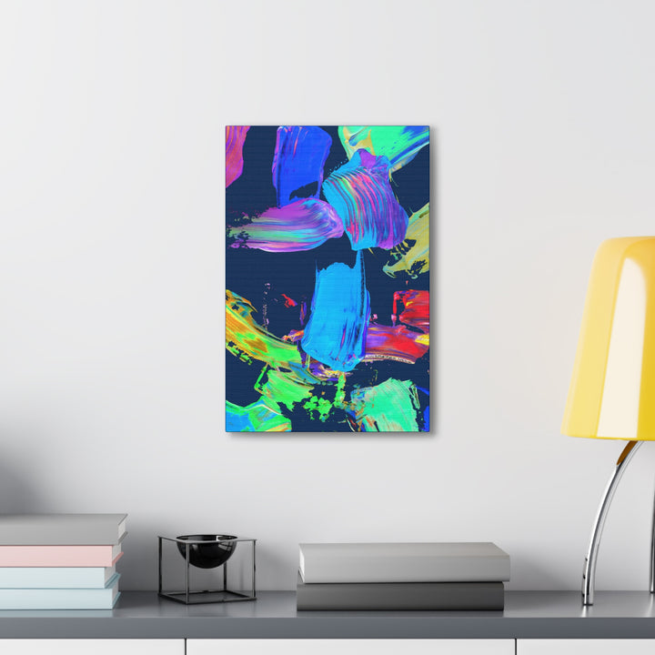 Vivid Brushstrokes Gallery Canvas