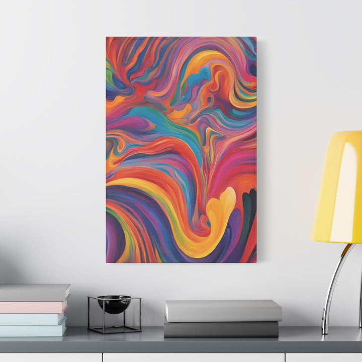 Bold Strokes Abstract Canvas