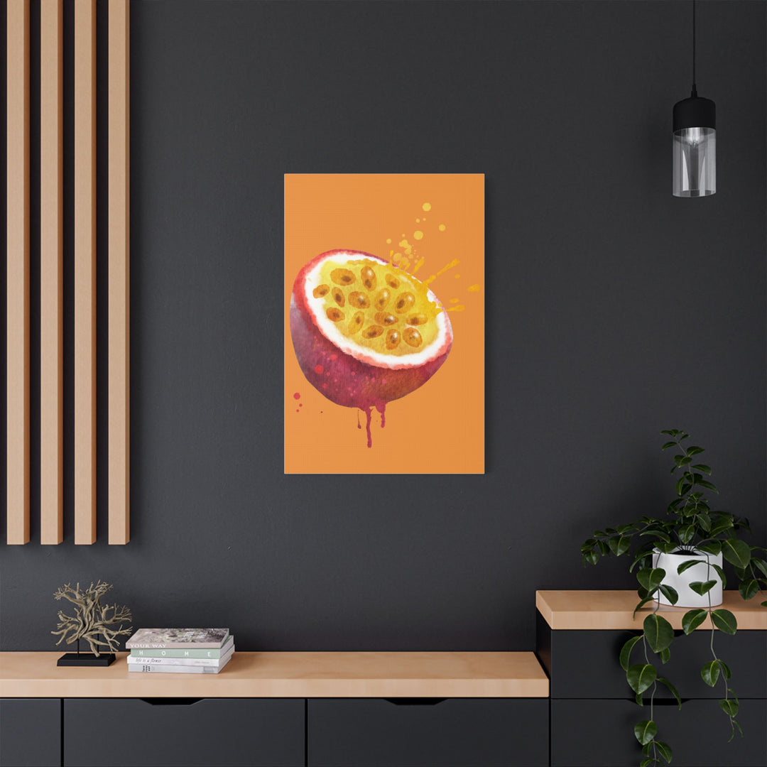 Passionfruit Pop Art Canvas