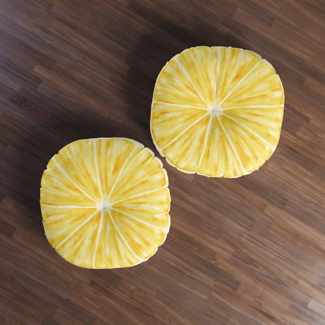 Lemon Slice Floor Pillow