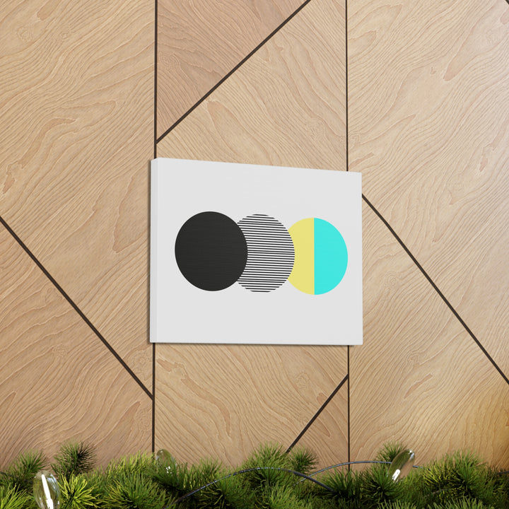 Geometric Harmony Canvas Gallery Wrap