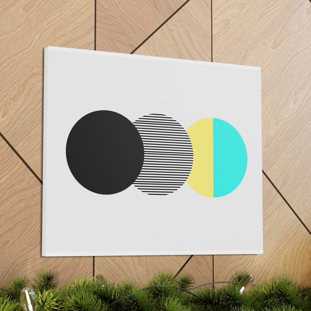 Geometric Harmony Canvas Gallery Wrap