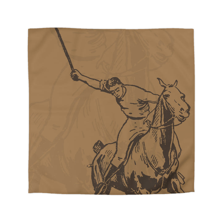 Polo Player - Microfiber Duvet Cover