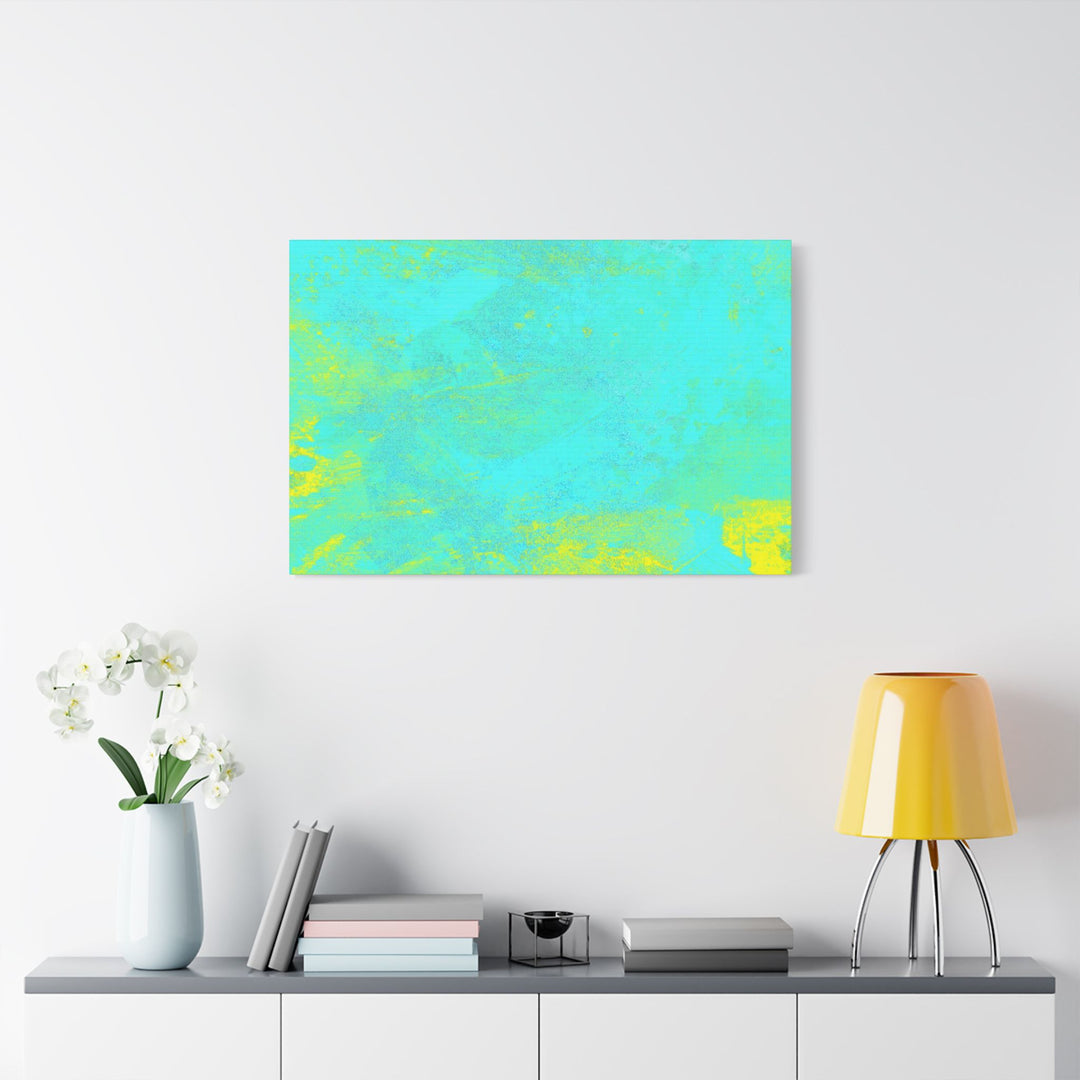 Vivid Abstract Satin Canvas Print