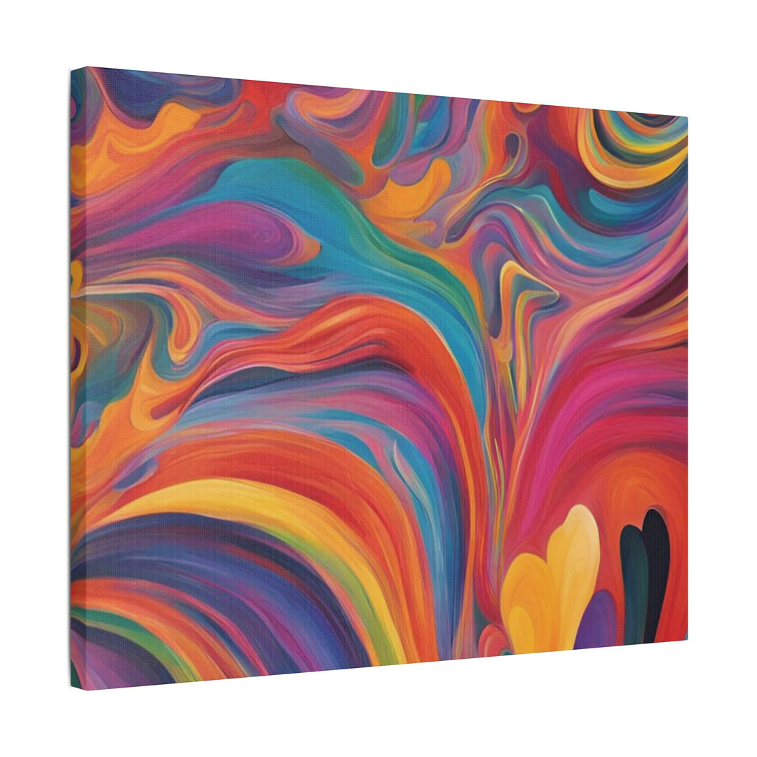 Bold Strokes Abstract Canvas