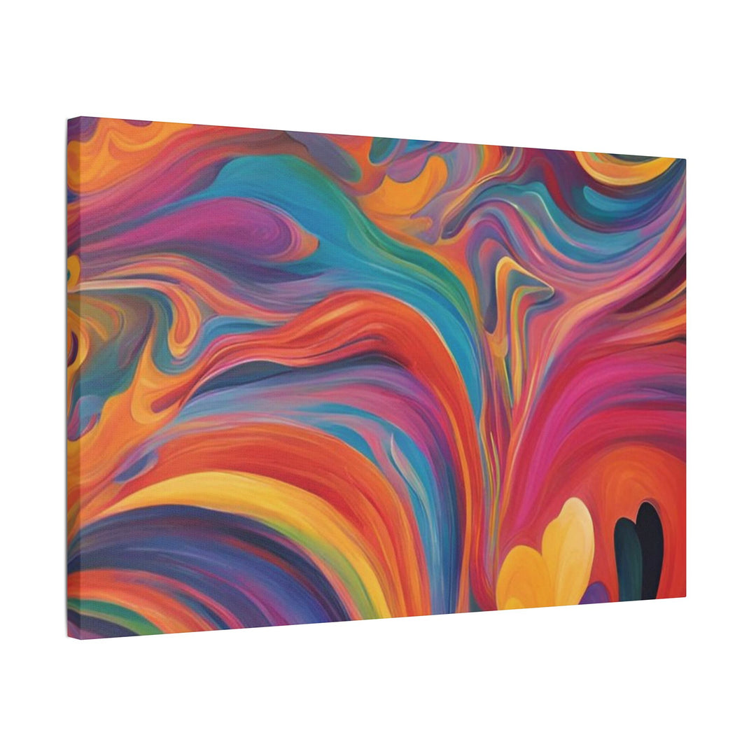 Bold Strokes Abstract Canvas