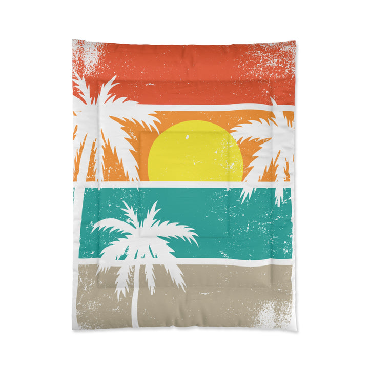 Tropical Sunset Comforter