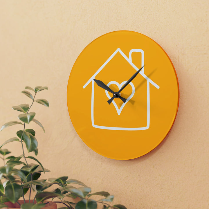 Sunny Home Acrylic Wall Clock