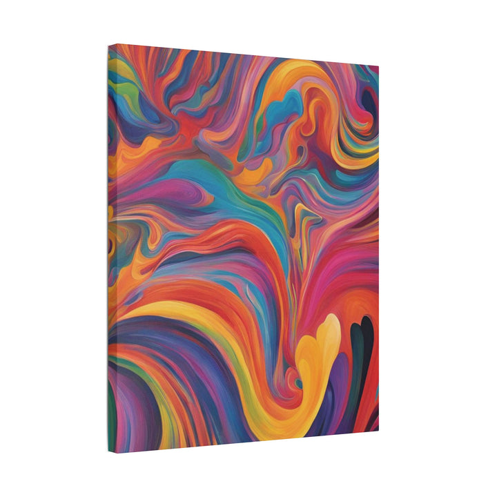 Bold Strokes Abstract Canvas