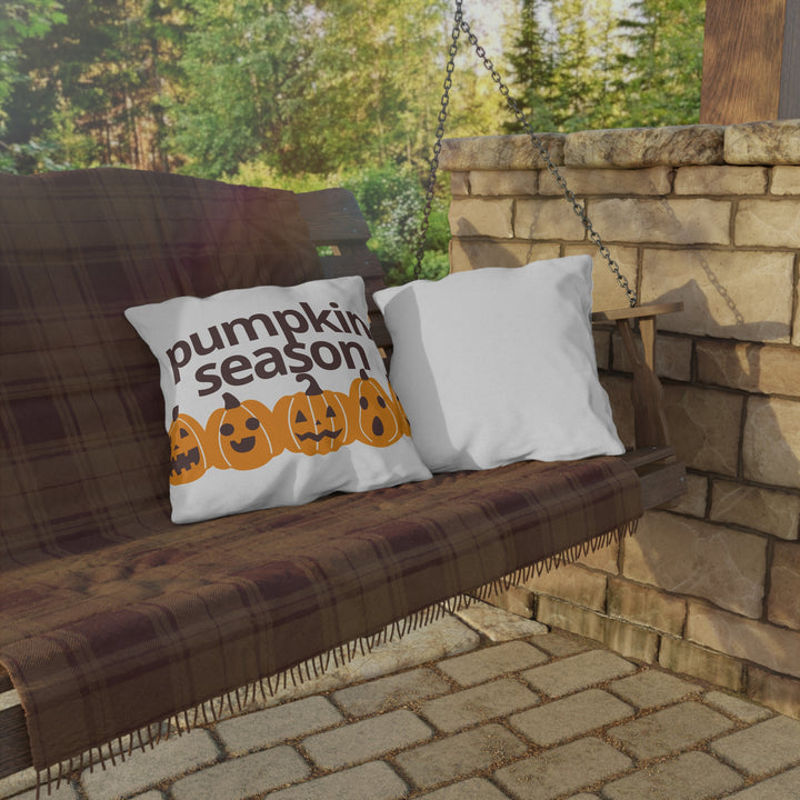 Pumpkin Season Outdoor Pillow