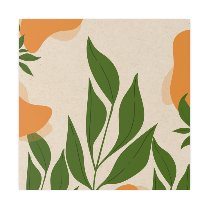 Botanical Bliss Matte Canvas