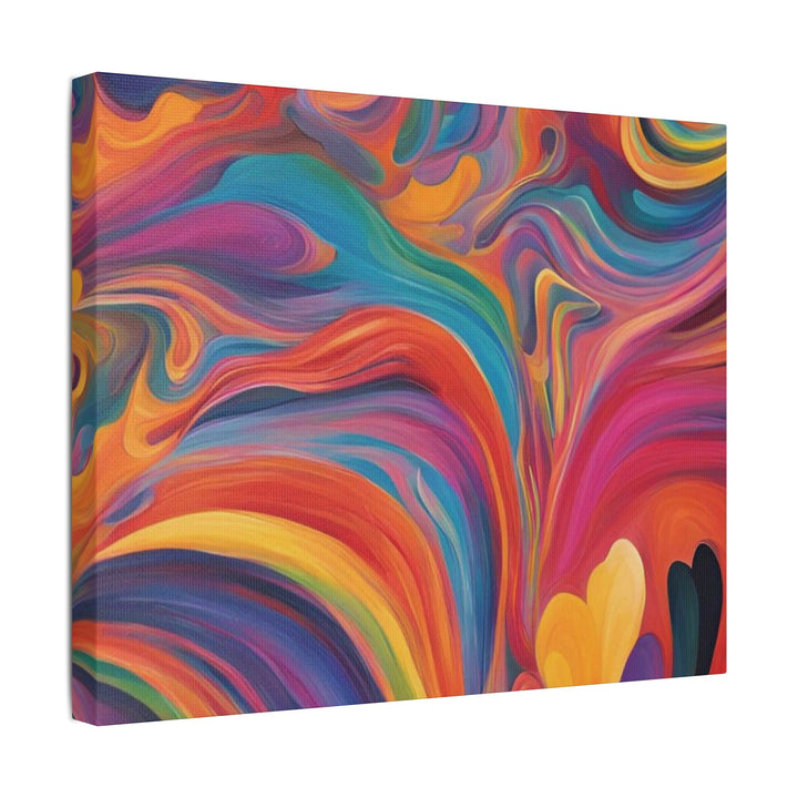 Bold Strokes Abstract Canvas