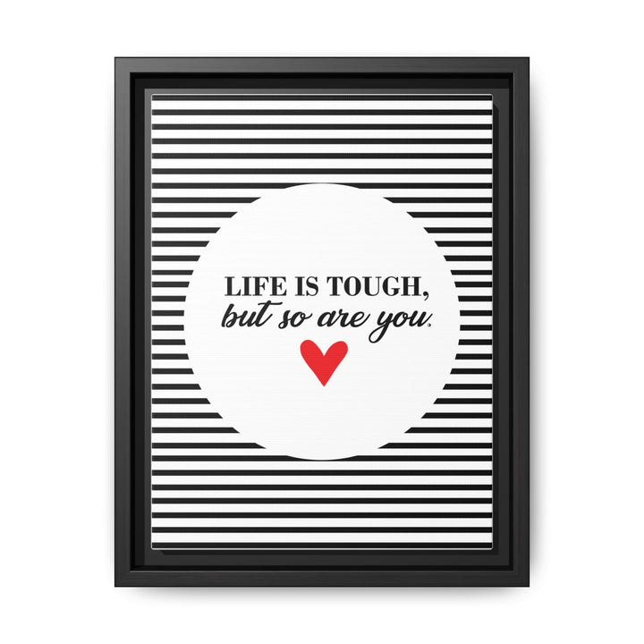 Matte Canvas Framed - Inspirational Art