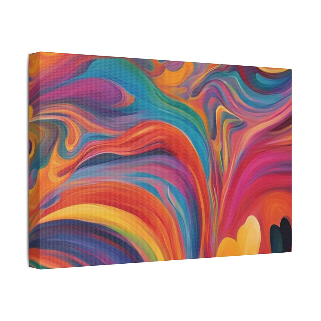 Bold Strokes Abstract Canvas