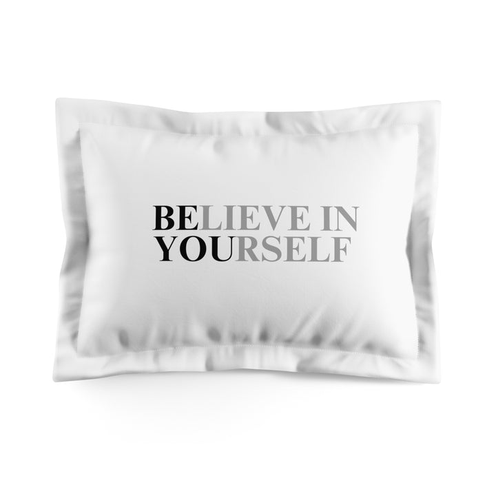 Inspirational Microfiber Pillow Sham