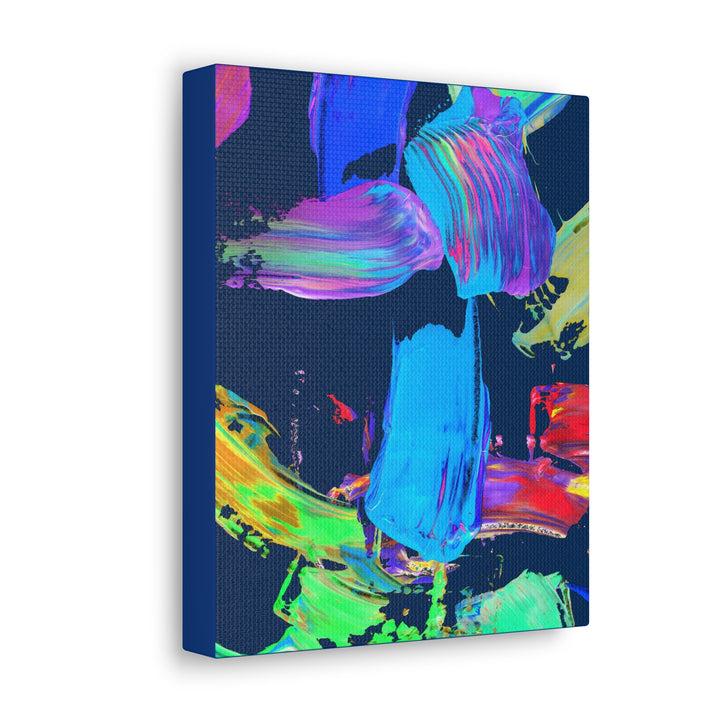 Vivid Brushstrokes Gallery Canvas