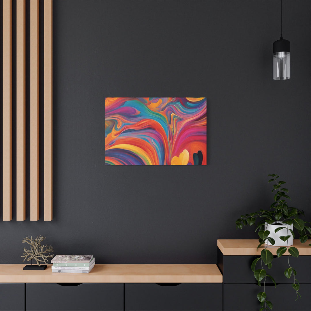 Bold Strokes Abstract Canvas