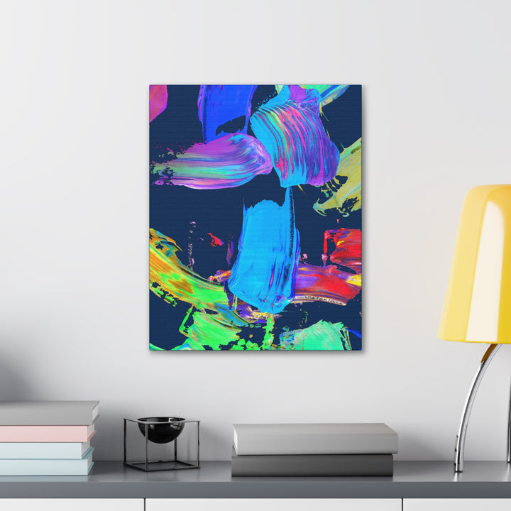 Vivid Brushstrokes Gallery Canvas