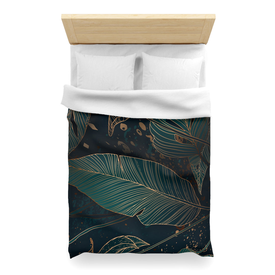 Tropical Foliage - Microfiber Duvet Cover