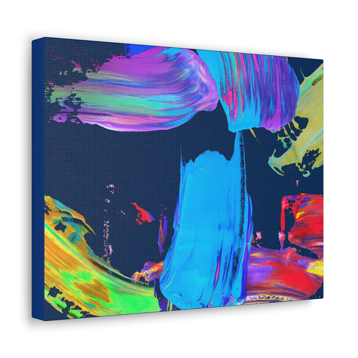 Vivid Brushstrokes Gallery Canvas