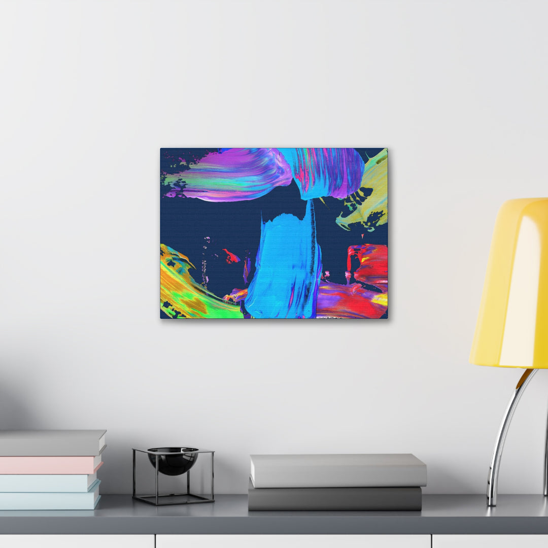 Vivid Brushstrokes Gallery Canvas