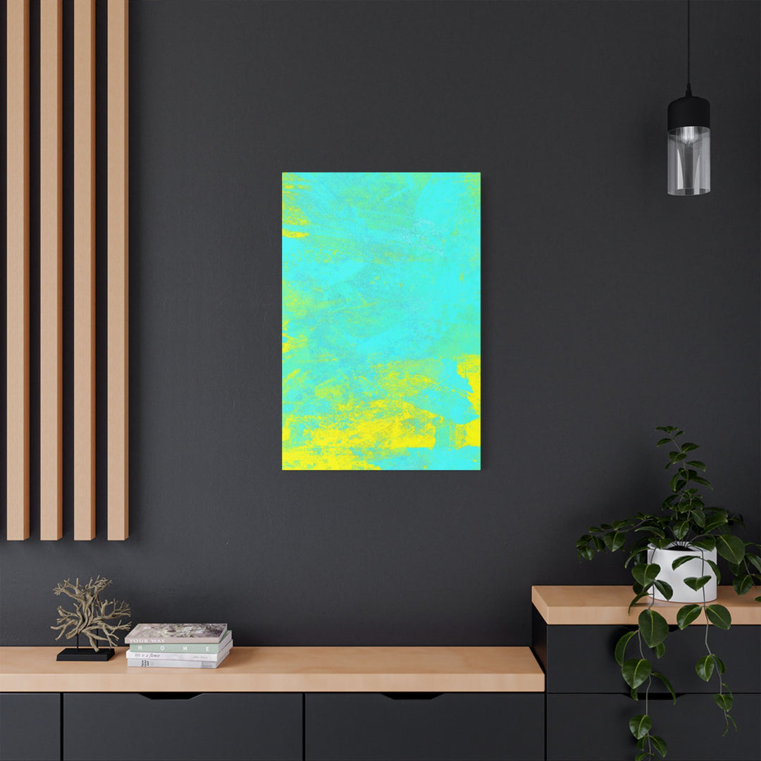 Vivid Abstract Satin Canvas Print